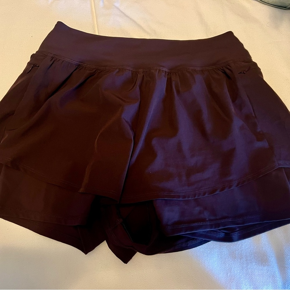 Oner Active Unified Double Layer Shorts 5” - Plum Brown, Medium